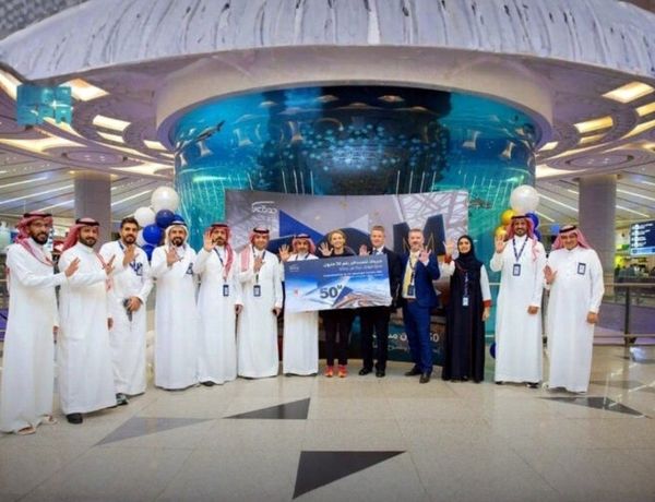 فرودگاه بین‌المللی ملک عبدالعزیز جده
به رکورد ۵۰ میلیون مسافر در سال رسید