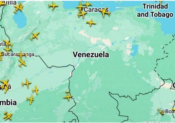 تقریبا همه هواپیماهای تجاری از آسمان ونزوئلا ناپدید شدند