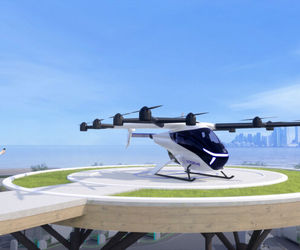 تحول در حمل‌ونقل شهر ژاپنی با برخاست و فرود عمودی برقی