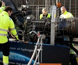 آزمایش موتور جت جدید رولزرویس با آلودگی صفر