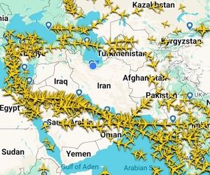 بسته شدن گسترده حریم هوایی 