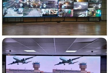 مرکز نظارت تصویری
 فرودگاه مهرآباد به نسل جدید ویدئو وال COB مجهز شد