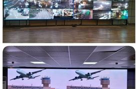 مرکز نظارت تصویری
 فرودگاه مهرآباد به نسل جدید ویدئو وال COB مجهز شد