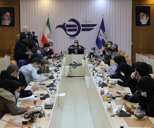 نشست خبری ریاست سازمان هواپیمایی کشوری با اصحاب رسانه 
