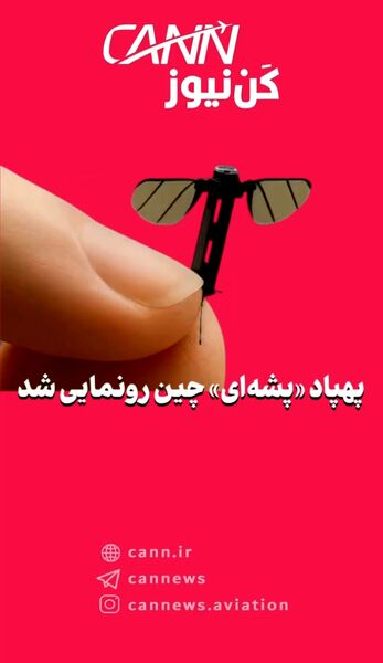 پهپاد «پشه‌ای» چین رونمایی شد