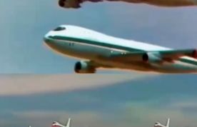 ۱۳۵۵؛ نخستین فورمیشن بوئینگ ۷۴۷ در آسمان ایران