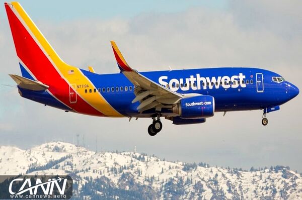 برخورد بویینگ Southwest با پرنده