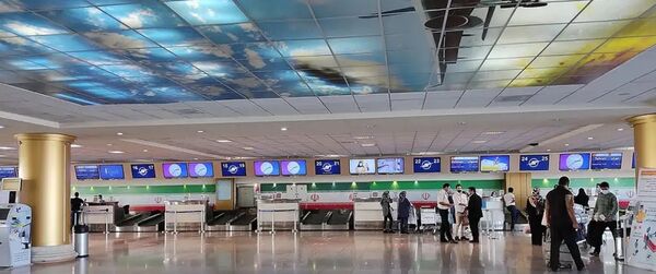 بارشها، حضور مسافران در فرودگاه مشهد را با تاخیر مواجه کرد