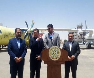 هواپیمای ترابری سیمرغ، به مدار خدمت‌رسانی اضافه شد