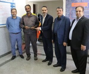 کارگر فضای سبز فرودگاه رشت کوله‌پشتی‌ای به ارزش ۷۰۰ میلیون تومان را به صاحبش باز گرداند
