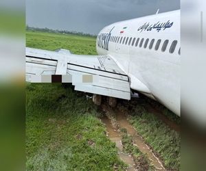 از سرگیری پرواز هواپیمای وارش
پس از خروج از باند فرودگاه تاجیکستان