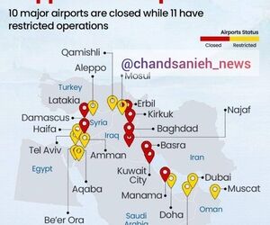 ️فلج‌شدن صنعت هوانوردی خاورمیانه