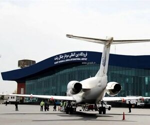 فرود اضطراری هواپیمای جمهوری آذربایجان در فرودگاه رشت