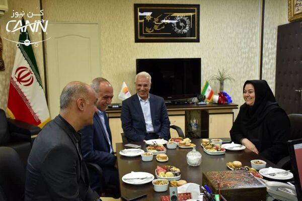 دیدار روسای سابق و کنونی ایران ایر 