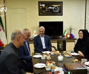 دیدار روسای سابق و کنونی ایران ایر 