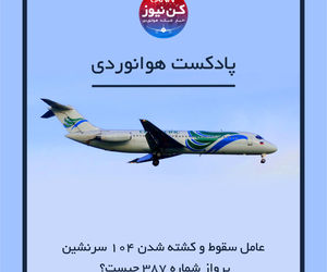  
عامل سقوط و کشته شدن ۱۰۴ سرنشین پرواز شماره ۳۸۷ چیست؟
