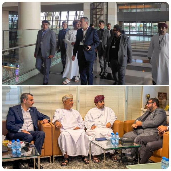 دیدار رامین کاشف‌آذر سرپرست شهر فرودگاهی امام ره
 با مدیرعامل شرکت فرودگاه‌های عمان