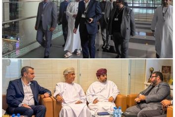 دیدار رامین کاشف‌آذر سرپرست شهر فرودگاهی امام ره
 با مدیرعامل شرکت فرودگاه‌های عمان