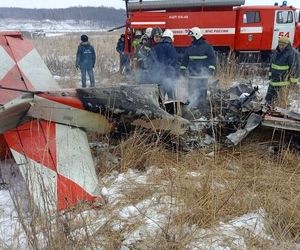 سقوط هواپیمای روسیه در «نیژنی نووگورود» با ۲ کشته+ تصاویر