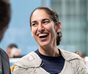 گزارش ناسا از فعالیت یاسمین مقبلی در فضا