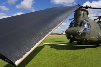 کاهش صدای ملخ هلیکوپتر با استفاده از  spoiler 
