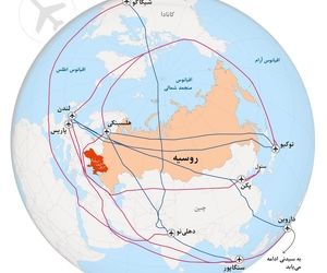 طولانی تر شدن پروازهای خارجی با ممنوعیت عبور از آسمان روسیه  
 