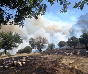 آمادگی چهار فروند بالگرد برای مهار آتش‌سوزی ارتفاعات کچل گیلانغرب