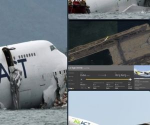 ۲ کشته بر اثر برخورد هواپیمای باری امارات با خودروی فرودگاه و خروج از باند