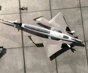 سریع ترین جت مسافربری مافوق صوت جهان رونمایی شد + عکس