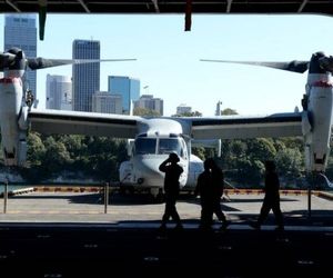 هواپیمای «وی-۲۲ آسپری» ژاپن باز هم دچار حادثه شد