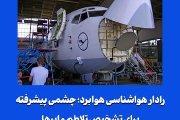 رادار هواشناسی هوابرد؛ چشمی پیشرفته برای تشخیص تلاطم و ابرها