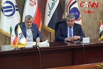 ایران و عراق تفاهمنامه افزایش همکاری های هوانوردی امضا کردند
