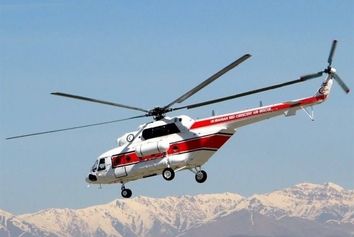 اعلام اولیه علت حادثه برای بالگرد هلال احمر در لرستان 