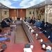 دیدار خانم دکتر شرفبافی؛ سرپرست جدید شرکت هواپیمایی کیش با معاونین و مدیران