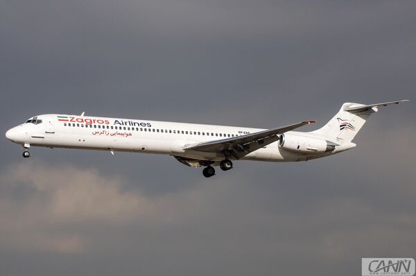 تغییر مسیر MD82 زاگرس