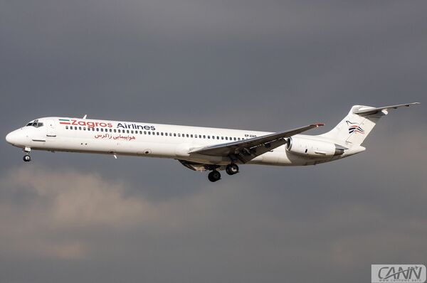 تغییر مسیر MD82 زاگرس