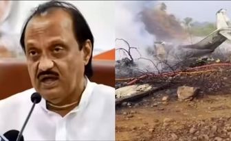 هواپیمای حامل
 رهبر حزب کنگره ملی هند سقوط کرد