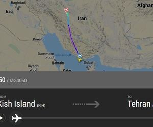 دایورت کردن پرواز کیش-تهران زاگرس به اصفهان 