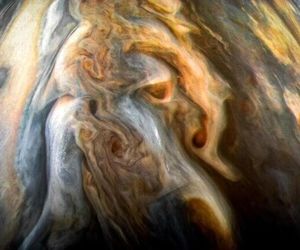 تصویری زیبا از سیاره مشتری 