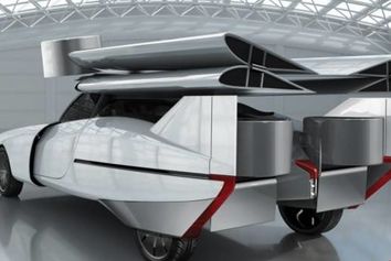 خودرو پرنده چینی در دبی رونمایی شد