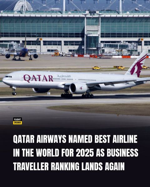 "قطر ایرویز" صدرنشین رتبه‌بندی ۲۰۲۵ بیزنس تراولر شد