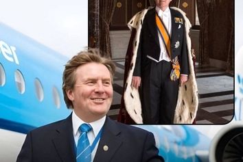 پادشاه هلند؛ کمک‌خلبان پنهان KLM برای بیش از دو دهه