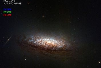 تصویر روز ناسا: کهکشان غبارآلود از نگاه تلسکوپ فضایی هابل