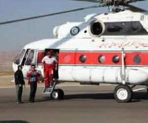 برج مراقبت فرودگاه مشهد آماده باش برای نجات مصدوم قطع عضو 