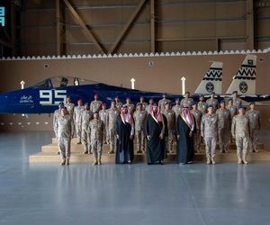 افتتاح پایگاه جدید نیروی هوایی عربستان سعودی