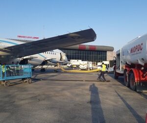 افزایش ۱۶۸ درصدی سوخت‌رسانی به پروازهای هواپیمایی منطقه ایلام