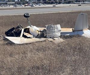 سقوط هواپیمای کوچک در آمریکا، ۲ نفر جان باختند