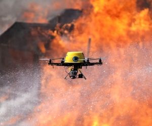 پهپادهای آتش‌نشان به مشهد می‌آیند