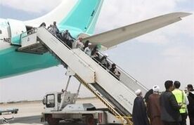 بازگشت حجاج از ۶ فرودگاه کشور انجام می‌شود