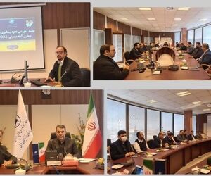 آشنایی کارکنان فرودگاه ارومیه با بیماری بیماری آبله میمونی (MPOX)